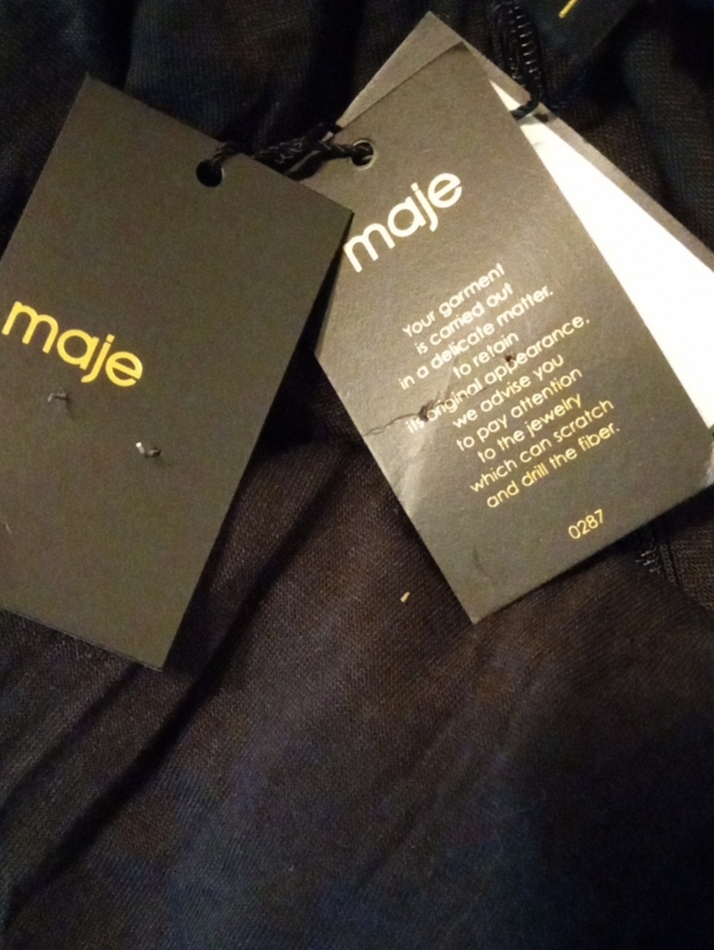 Maje Dress Tags - Picture 3 of 11